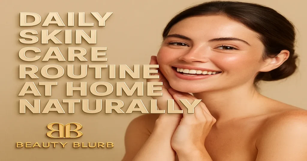 Daily Routine for Glowing Skin Naturally: Your Easy At‑Home Glow Guide