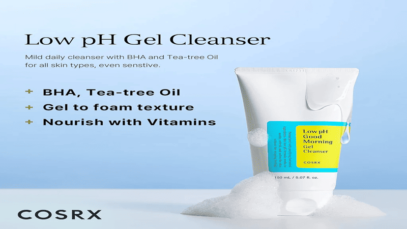 Gel-Cleanser Beginner Korean Skin Care Routine