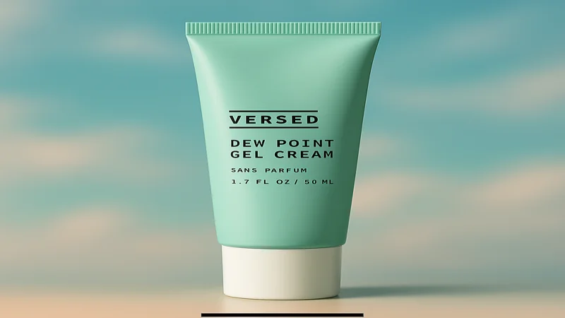 versed dew point gel cream For oily skin
