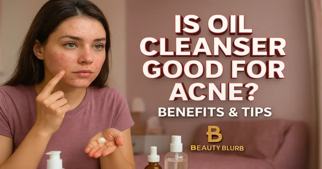 Is Oil Cleanser Good for Acne - The Truth & Best Choices