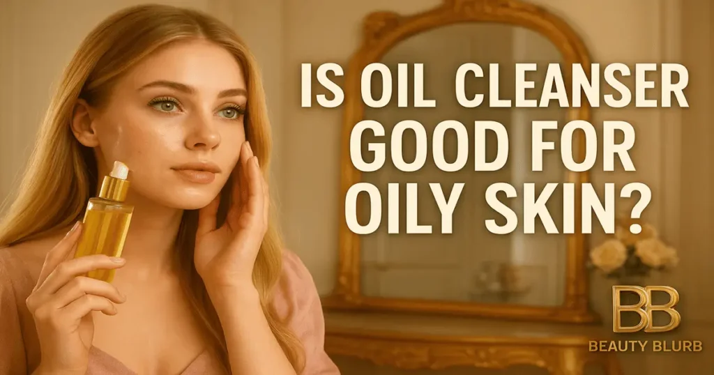 Is Oil Cleanser Good for Oily Skin & Acne - Benefits & Product