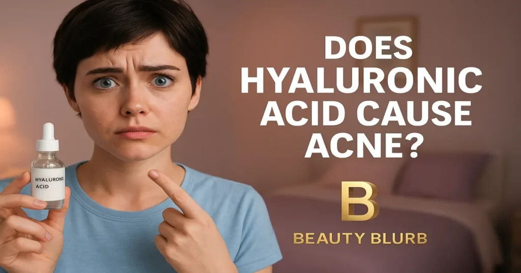 Does Hyaluronic Acid Cause Acne - Real Causes and How To Fix It