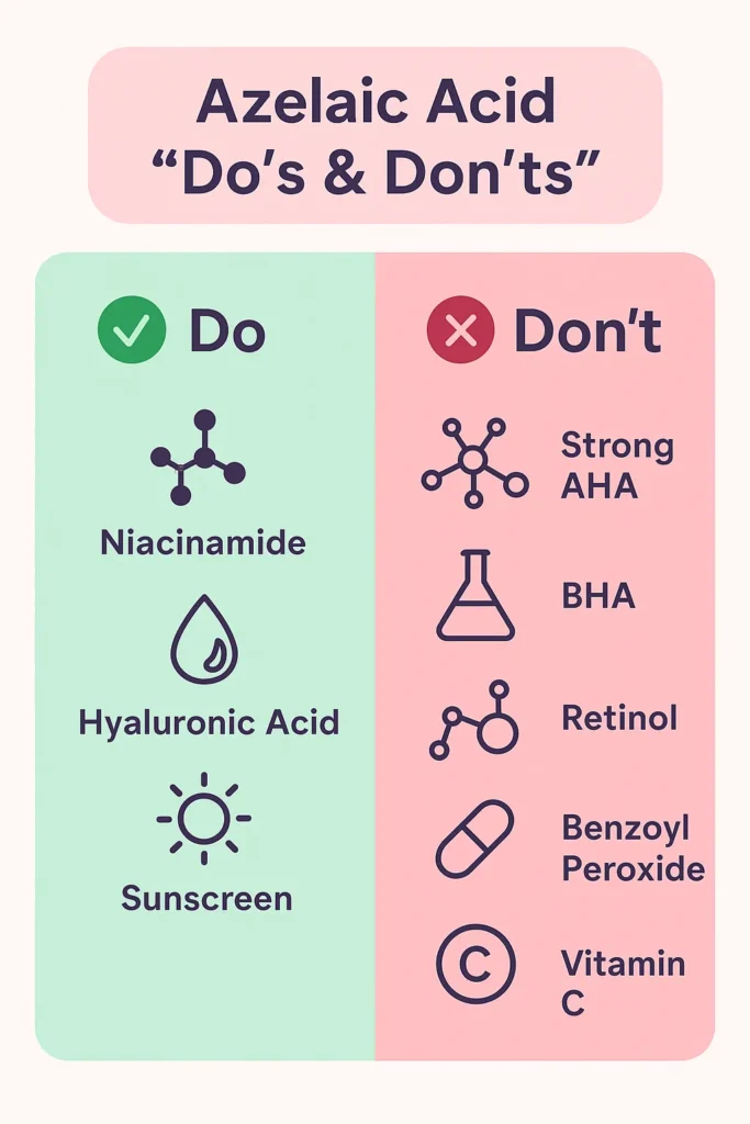What Not to Use with Azelaic Acid: Stop Sabotaging Your Skin!