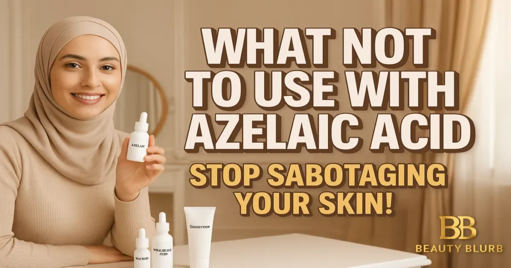 What Not to Use with Azelaic Acid: Stop Sabotaging Your Skin!