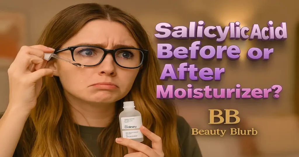 Salicylic Acid Before or After Moisturizer - powerful Guide 2025