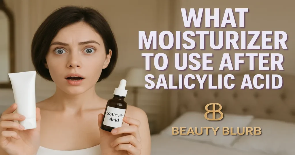 What Moisturizer to Use After Salicylic Acid: Best Choice & Tips
