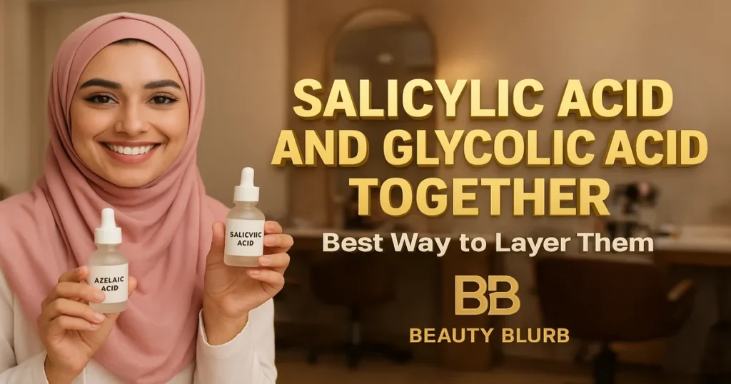 can you use Salicylic Acid and Glycolic Acid Together