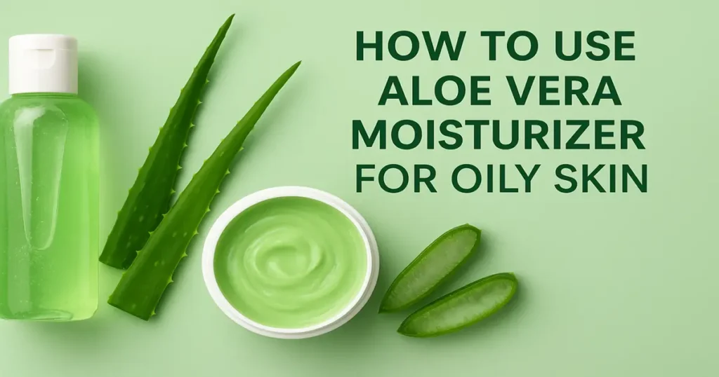 How to Use Aloe Vera as a Moisturizer for Oily Skin
