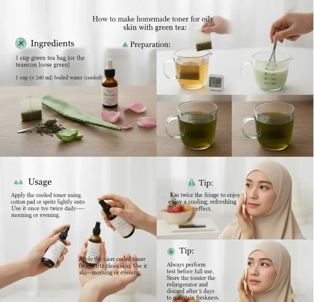 best Homemade Toner for Oily Skin