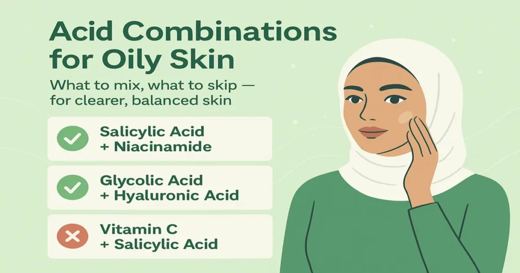 Acid Combinations for Oily Skin