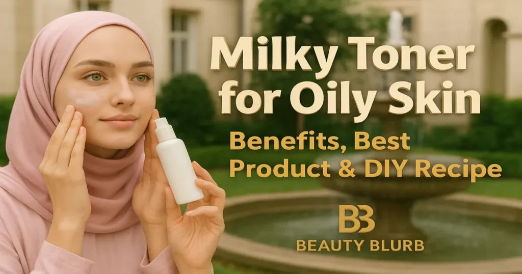 milky toner for oily skin