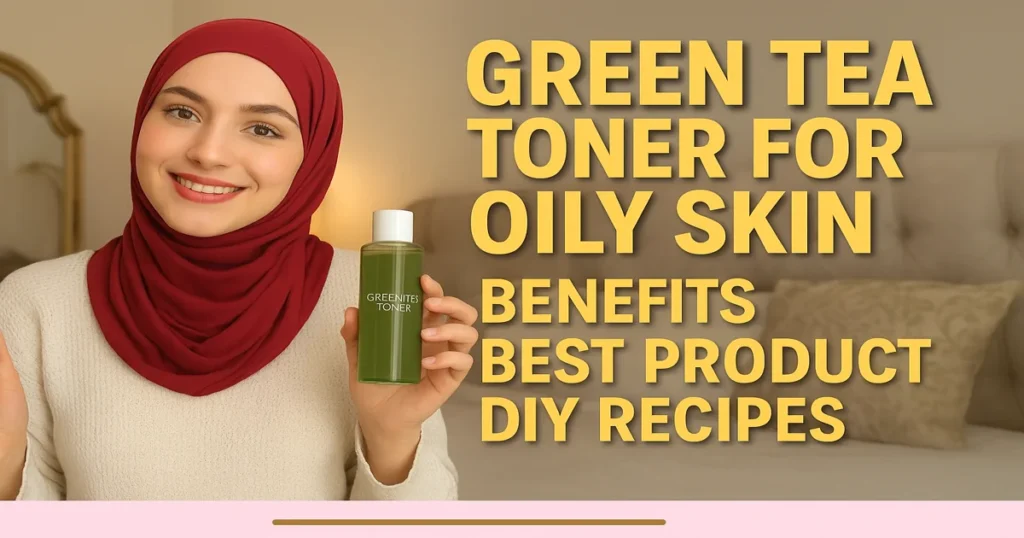 Green Tea Toner For oily skin