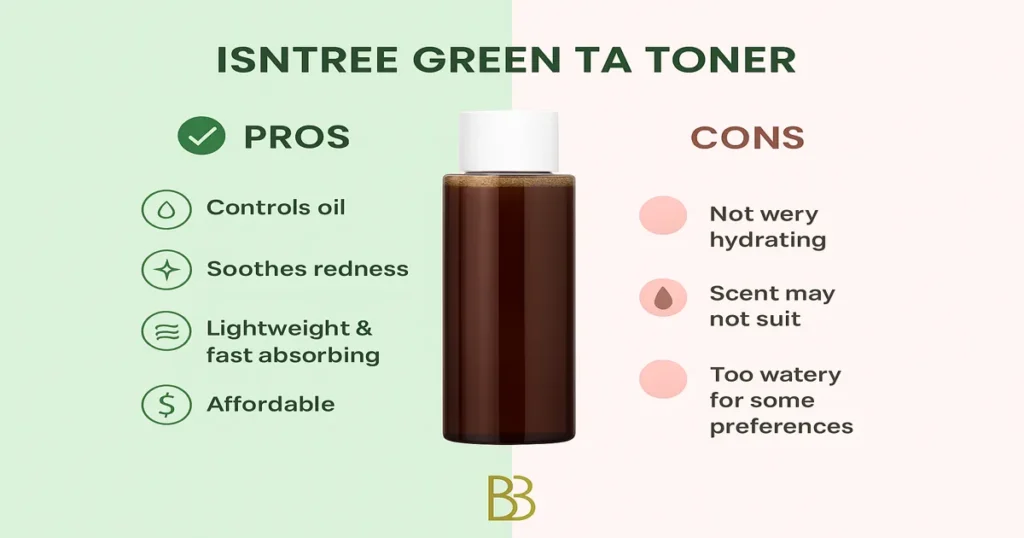 isntree green tea fresh toner review