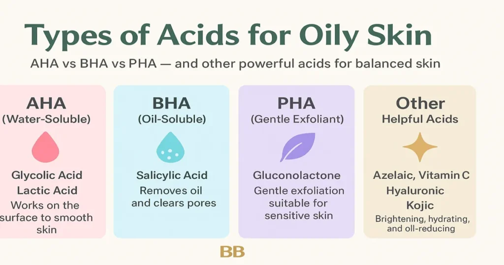 best acid for oily skin