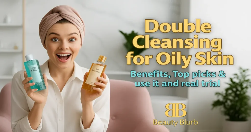 is double cleansing good for oily skin
