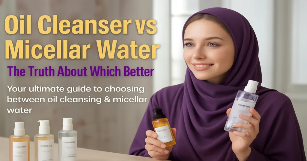 Oil Cleanser vs Micellar Water
