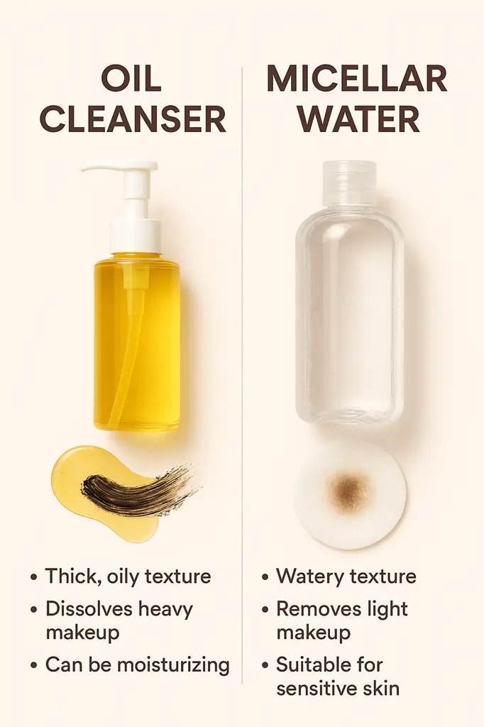 Oil Cleanser or Micellar Water