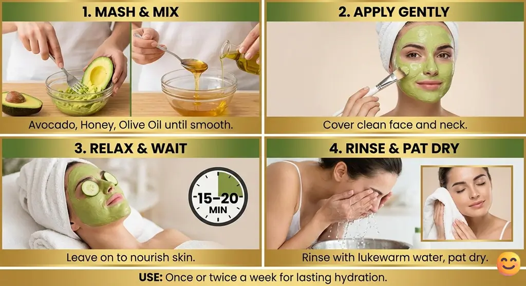 Avocado & Honey Deep Hydration Mask