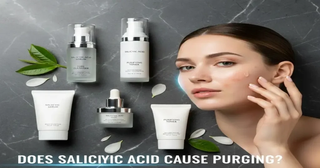 does salicylic acid cause purging
