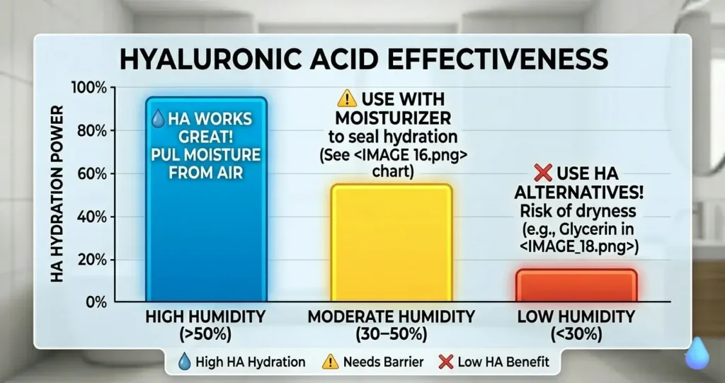 How to Use Hyaluronic Acid in Dry Climates Without Damage Does Hyaluronic Acid Work in Dry Climates