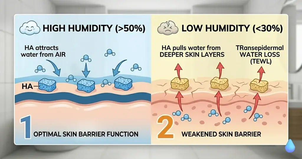 How to Use Hyaluronic Acid in Dry Climates Without Damage Is it okay to use hyaluronic acid in a dry climate
