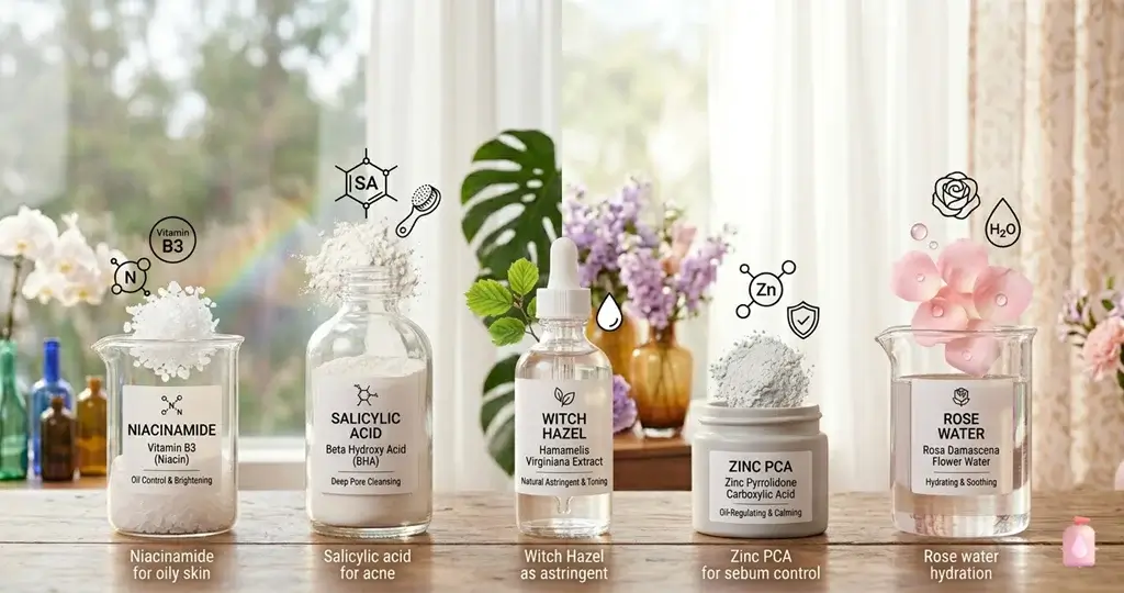 Key Ingredients of toner