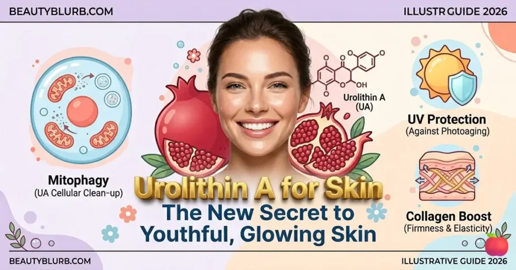 Urolithin A for skin: Boost collagen, reduce wrinkles, improve skin elasticity