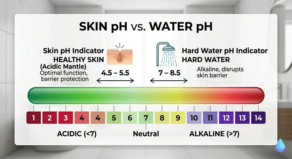 how to reverse the effects of hard water on skin? Easy steps Why Hard Water Damages Your Skin