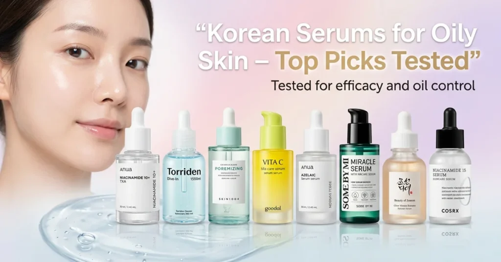 Best korean serum for oily skin