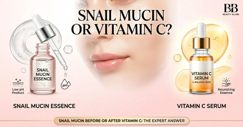 Snail Mucin Before or After Vitamin C